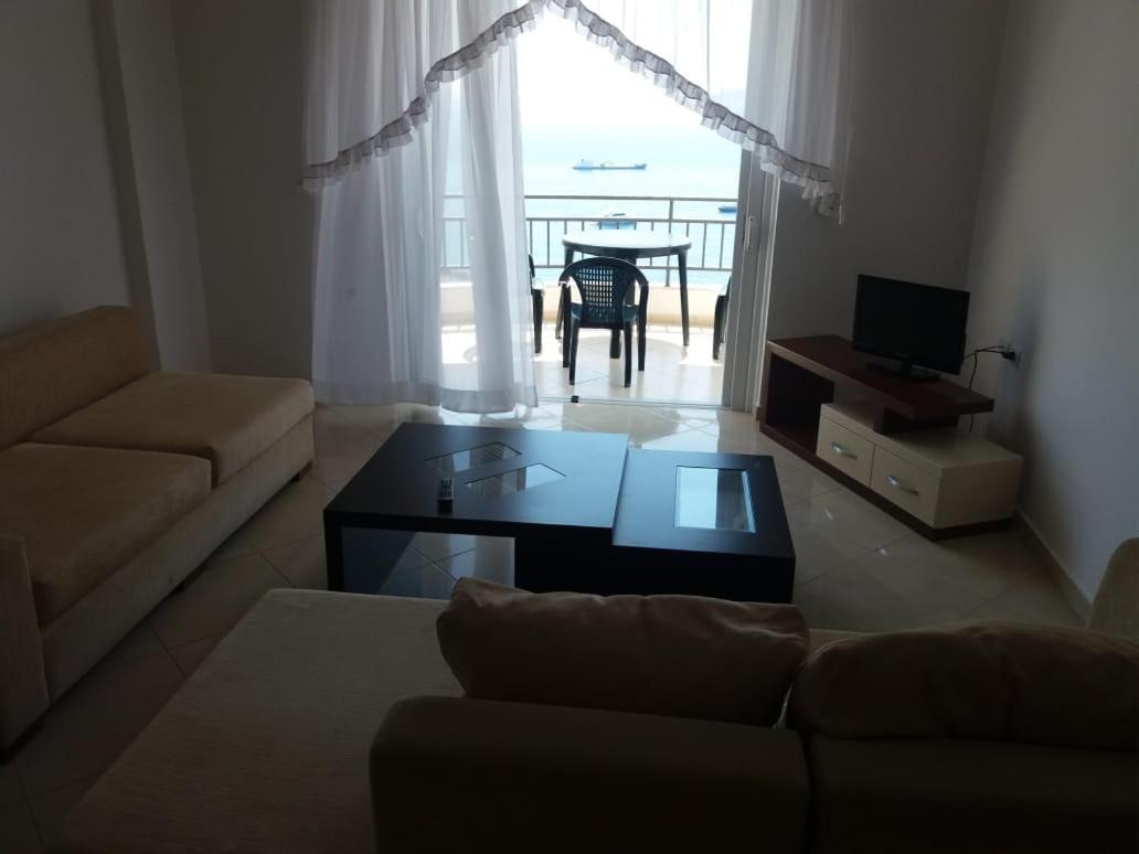 Sunny&Seaview Apartment Sarande Ngoại thất bức ảnh